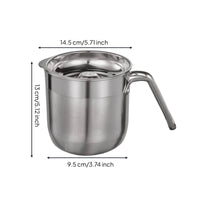 Egg White Separator Handheld Egg Separator Cup with Handle Fast for Kitchen Prep