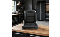 Adjustable Loader Seat Forklift Driver Seat Padded Cushion for Warehouses, Farms