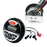 Marine Stereo Unit LED Display Marine Stereo 12V Vehicle Electronics for Boats