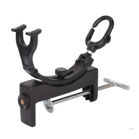 Clamp Fishing Rod Holder Multi Purpose Railing Fishing Rod Rest Space Saving for Bridge