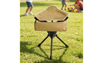Portable Camp Stool with Storage Bag Lightweight Camp Stool with Carry Bag Compact Triangle Chair Collapsible for Campers, Anglers, Hikers, Camping, Fishing, Hiking, Outdoor Travel