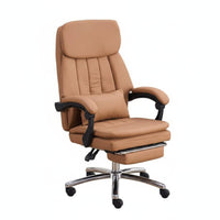 Highsupport Support Reclining Desk Chair with Footrest Adjustable Recline Office Furniture Ergonomic Design rotating Seat Padded Armrests for managerials, Remote Workers, Pet Owners, resting, Study Room, Relaxing, Gaming Setup