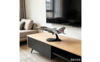 Model Plane Detachable Landing Gear Swing Wing Fighter Model High Detail Display Airplane for Collectors