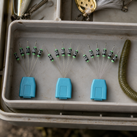 Mini Magic Lead Fishing Weights with Self-Locking Scale and Silicone Swivel