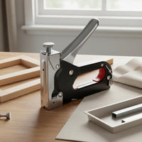 3 Pieces Easy to Load Canvas Stretching Tool Kit Chrome Finish Canvas Stretcher Stapler Ergonomic Handle Fastener Remover Anti-Slip Grip for Framing