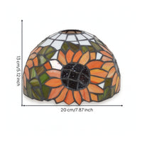 Tiffany-Style Lampshade Handmade Lamp Cover Decorative for Table Lamps, Bedrooms
