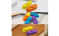 4 Pieces Tactile Silicone Fidget Toy Handheld Sensory Fidget Toy Pocket-Sized Quiet Fidgets Portable for Classroom