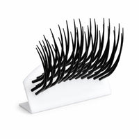 Eyelash Extension Training Model Arched Base Eyelash Practice Model Insertion Holes Synthetic Fibers for Salon Demonstration