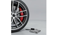Decorative Red Brake Caliper Cover Sporty Look Brake Caliper Cover Easy Installation Car Accessory Secure Fit