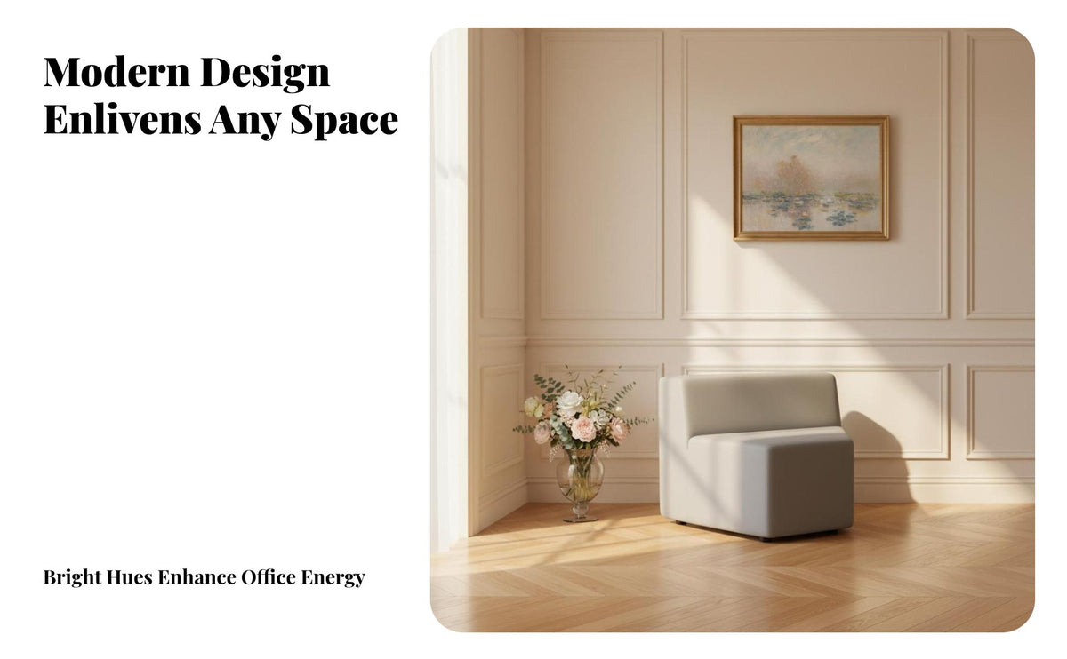 Colorful Block Sofa Set Modular Design Commercial Furniture Combination Lounge Seating for Visitors, Office Workers, Reception Area, Lobby, Hotel