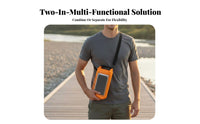 Adjustable Shoulder Strap Waterproof Bag with Ph Single Pouch Lightweight Waterproof Bag Ph Single Window for Beachgoers, Swimming, Boating