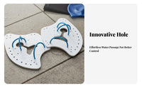 2 Pieces Axe-Shaped Swim Paddles Increases Propulsion Hand Paddles Ergonomic Design for Children, Beginners, Water Exercise