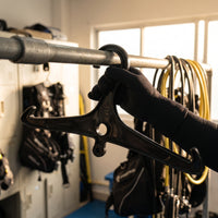 Wetsuit Hanger Load-Bearing Wetsuit Hanger with Wide Frame One-Piece for Gear Room