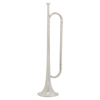 Youngster Trumpet Polished Marching Trumpet Upright Brass Bugle for Practice
