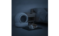 Automatic Cat Litter Pan Odor Reducing Self Cleaning Cat Litter Pan Intelligent Pet Supply for Indoor, Apartments