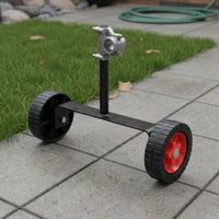 Portable String Trimmer Wheel Attachment Wide Compatibility String Trimmer Support Wheels Labor-Saving Grass Cutter Wheeled Support Long-Lasting for Landscapers, Seniors, Large Lawns