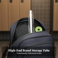 Shuttlecock Storage Tube Steamer Compatible Transparent Shuttlecock Tube Humidity-Resistant-Resistant Clear Badminton Ball Holder for Instructor Es