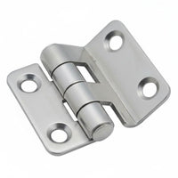 Thickened Offset Tri-Fold Hinge 304 Stainless Steel Hinge Mirror Finish Industrial Hardware for Manufacturers