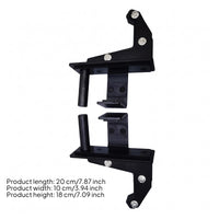 Fitness Rack Hook Steel Barbell Hook Black Metal Exercise Equipment