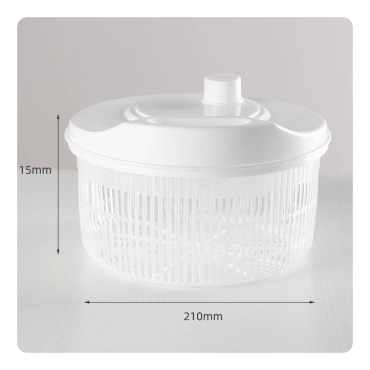 Quick Drying Salad Dryer Multi-Functional Vegetable Dryer Easy to Clean