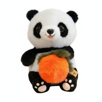 Panda Bear Stuffed Animal Cute Design Panda Stuffed Toy Soft and Cuddly for Children, Little Ones, Playroom, Bedroom