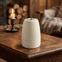 Ceiling Lighting Pendant Light Fitting for Home Lighting, Vintage E27 Lamp Holder in Ceramic Porcelain, Heat Resistant E27 Lamp