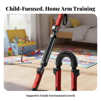 Arm Muscle Training Rod Anti-Slip Handle Adjustable Power Twist Bar Portable Adjustable Power Twist Bar for Women, Beginners, Home Gym