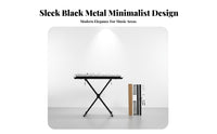 Foldable X shaped Keyboard Stand Anti-Slip Feet X shaped Keyboard Stand Heavy Duty Portable Digital Piano Holder for Artists, Kids, Practice Room, Studio, Home