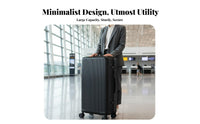 Large Capacity Ridged Hard-Shell Long-Lasting Hardside Carry-on Adjustable Handle Luggage Antirupture Zipper for Vacaticompleters, Business Professionals, Vacation, Long-Distance Journey, Vacations, Weekend Getaways