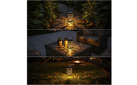 Solar Hanging Lantern Decorative Solar Lantern Lights Cylindrical for Patio