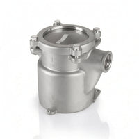 Seawater Filter Stainless Steel Sea Water Strainer Marine Strainer Easy Cleaning Raw Sea Water Filter Corrosion-Resistant