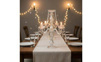 Rhinestone Candelabra Elegant Wedding Candelabra Ornate Taper Candle Stand Banquet