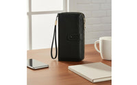Contactless-Blocking Wallet Zipper Closure Zippered Card Holder Large Storage Capacity Small Accessory for Everyday Use, Travel, Shopping