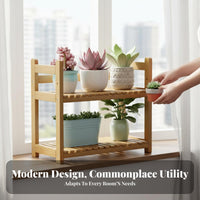 Tiered Plant Stand Indoor & outsidedoor Use Display display-space Saving for Gardeners