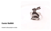 Hare Napkin Holder Elegant Design Bunny Napkin Holder Sturdy & Reusable for Event Coordinators, Restaurant Owners, Holiday Parties, Banquets