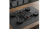 Parts Kit Construction 1/12 Scale RC Car Metal Upgrade Kit Extends Service Life RC Car Metal Axle and Shock Absorption Parts for MN82 LC79 MN78