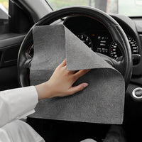 Nylon Microfibre Cloth for Cleaning Supplies, High Absorbency Reusable Material, Glass and Car Reinforced Cleaning Tool