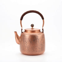 Copper Kettle with Strainer Traditional Hammered Copper Teapot
