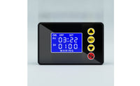 Backlit Microcomputer Time Controller Module Compact Digital Timer with LCD Display Programmable Relay Module with LCD Display Adjustable for Technicians