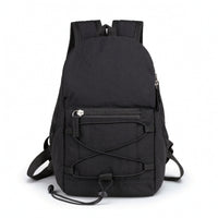 Compact Outdoor Backpack Lightweight Backpack with Elastic Cord Versatile Daypack Casual for Commuting