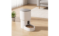 Automatic Pet Feeder Anti-Clogging Automatic Cat Feeder Freshness Preserving Pet Food Dispenser for Indoor, Home