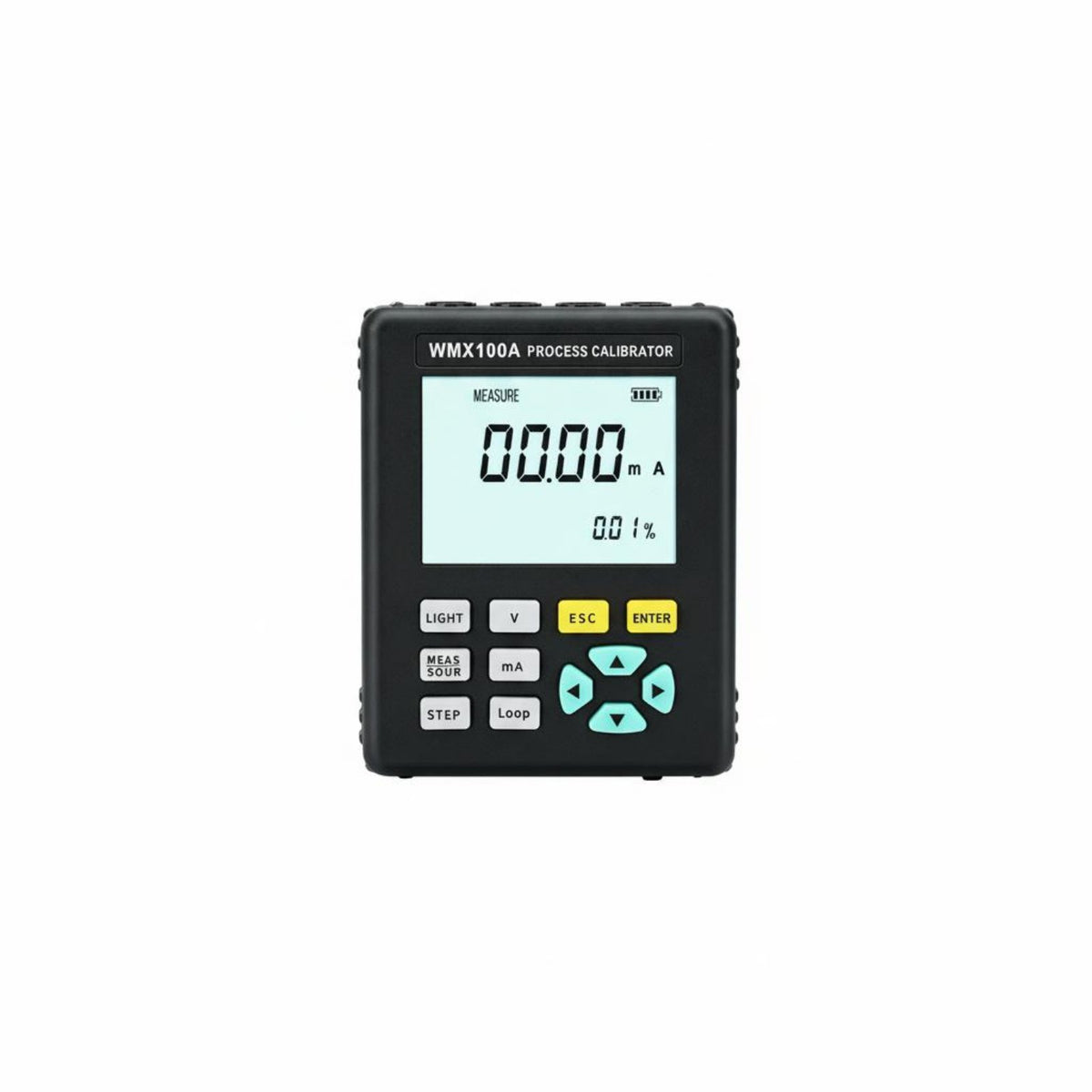 High Precision Handheld Process Calibrator Multi-Functional Digital Loop Calibrator Backlit LCD Display Testing Equipment Type-C Rechargeable for Technicians, Laboratory