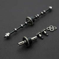 Front and Rear Differential Set Upgraded Part 1/12 Scale Car Axle Differential RC Car Axle Assembly for Outdoor Adventure