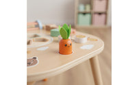 Wooden Activity Table Early Educational Young Child Busy Table Develops Fine Motor Skills Young Child Activity Center for Infants
