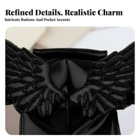 OB11 Doll Clothes Fine Workmanship OB11 Doll Coat Detailed Design Infernal Coat for Hobbyists, Collection Display