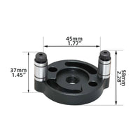 Precise Drilling Woodworking Center Punch High Precision Vertical Hole Drill Guide Adjustable Self Centering Drill Guide Rust Resistant for Carpenters