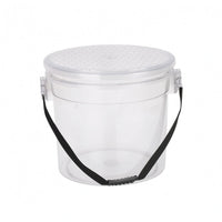 Car Wash Bucket Compact Lidded Bucket Easy to Store