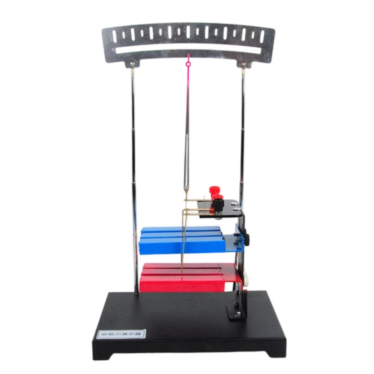 Ampere Force Demonstrator Teaching Instrument Desktop Physics Demonstrator with Pointer Open-Frame Force Demonstration Apparatus for Teachers, Students
