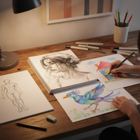 M&G Sketch Paper, Watercolor, Marker, and Drawing Paper for Students and Artists