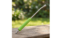 Extended Reach Pressure Washer Extension Wand Stainless Steel Pressure Washer Wand with Curved End Heavy-Duty Angled Extension Lance Non-Slip Grip for Gutter Cleaning, Car Washing